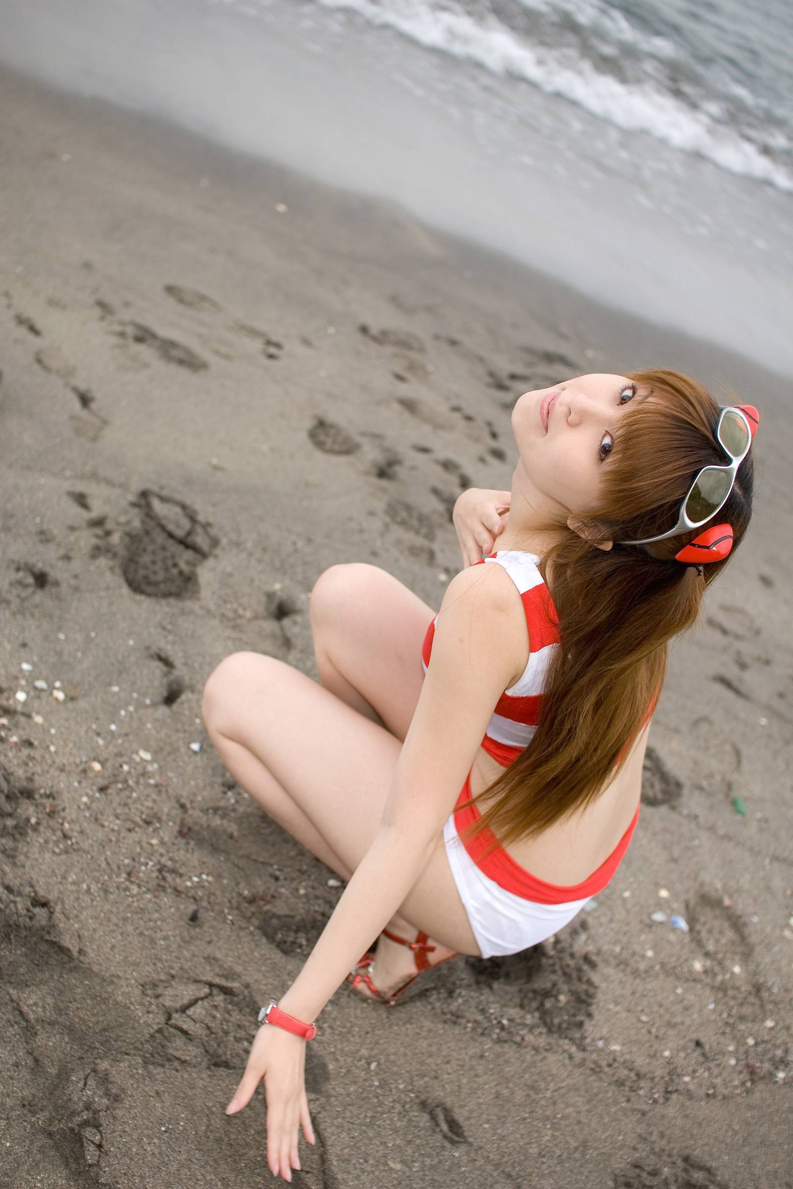 [Cosplay] 2013.03.28 Evangelion Sexy Asuka Cosplay